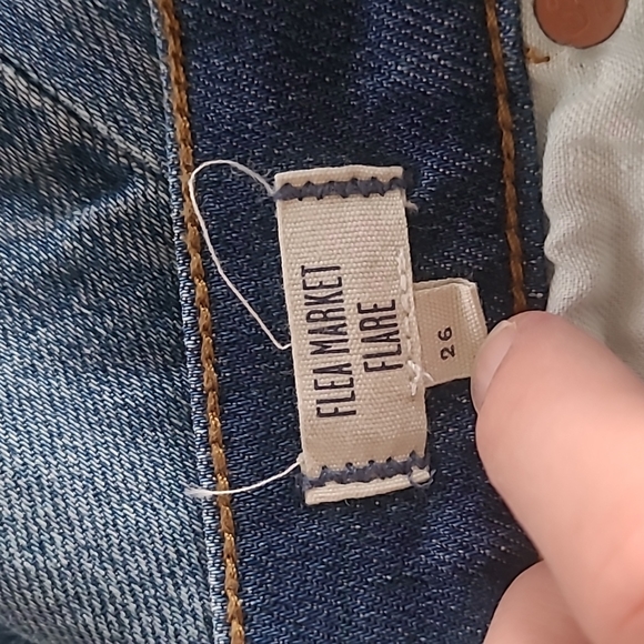Madewell Flea Market Flare Denim Jeans 26 - Picture 13 of 14